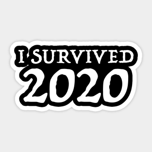 I Survived 2020 Sticker